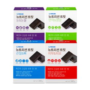 뉴트리션트릿 강아지 영양제 관절/피부/눈물/면역 340g