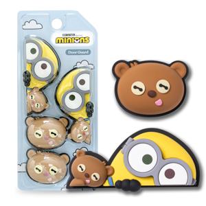 유니버셜  차량 도어가드 4p 빼꼼 밥앤팀 자동차 문콕방지 슈퍼배드 캐릭터 차량용품