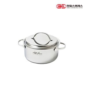 올파이브 통5중 스텐 양수냄비 20cm 인덕션겸용