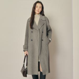[롯데백화점][제이제이 지고트(프리미엄)]울 캐시미어 블렌드 더블 핸드메이드 코트(GRBM0CT941)