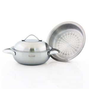 퀸센스 리파인드 인덕션 스텐 찜냄비 20cm 만두 떡찜