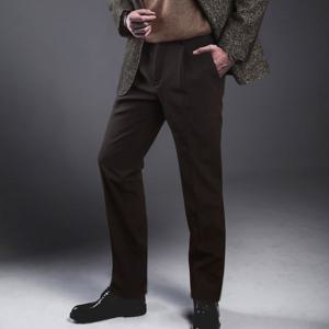 [하프클럽] LIO솔리드 스판기모 정장바지 겨울신사본딩바지