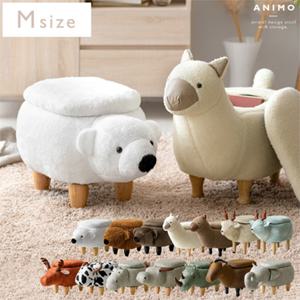 [해외직구] 라쿠텐 동물 스툴 수납 의자