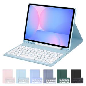 갤럭시탭S10 FE+ 플러스 13.1 블루투스 키보드 케이스 S펜수납 북커버 CF-4