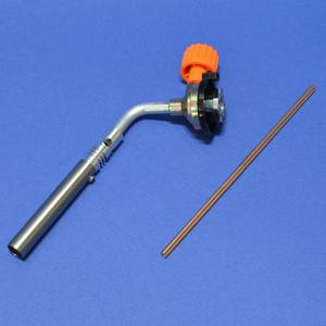 브레이징토치 KT-2504 1377033 용접토치 가스토치 인동용접봉 후락스 1600도 집중화력 동