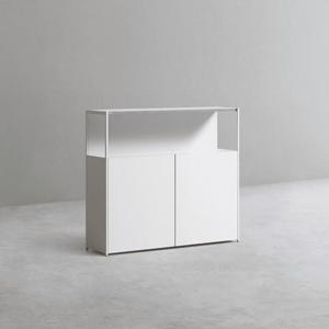 1200폭 3단 철제 수납장 (도어형) DSAC123S