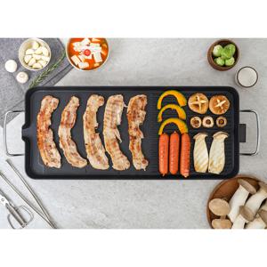 허브 멀티 그랜드와이드 콤보 전기그릴 KSJ-1760EG 높낮이조절레버 스텐종지 풀세트