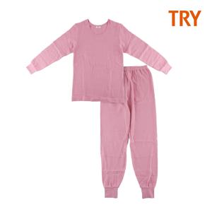 여성 삼중직 보온 내의