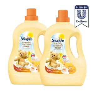 실내건조 섬유유연제 허거블선샤인 4L 2개