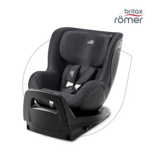 듀얼픽스 프로 아이사이즈 딥그레이 신생아 유아 아기 회전형 카시트 ISOFIX