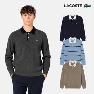 공식 남성 립조직 럭비 스웨터 폴로셔츠 AH405E-55N 4종 택1