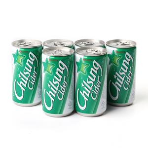 [롯데칠성음료] 칠성사이다 190ml x 6캔