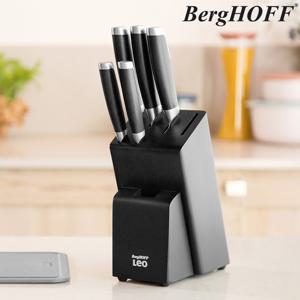 레오 그라파이트 나이프 블럭 6종 세트