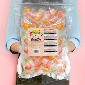 후르츠뽀 까먹는젤리 4종 혼합맛 1kg(망고+리치+샤인머스켓+복숭아)