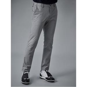 [24FW]남성 가을 잔패턴 슬림 팬츠  블랙