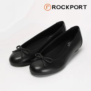 여성화 레이건 펌프 보우 플랫슈즈 무광 블랙 M CH4577