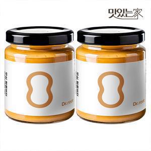 닥터루트 무첨가 무심 땅콩버터 260g 2병 국내제조 땅콩100%