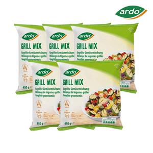 [ARDO] 냉동 그릴 채소믹스 450g x 5팩(소비기한 2026.06.01)