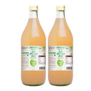 프레지오소 유기농 애사비 애플 사이다 사과 식초 1리터 2개