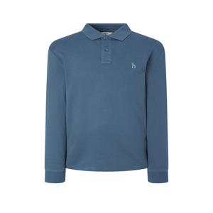 남성 [[24FW]] WHTS4D432B5 [반값[스테디셀러] 블루 단색 면혼방 긴팔카라티셔츠