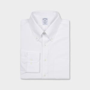 [정상가 149000원] 레귤러핏 논아이론 폴로버튼다운 드레스셔츠 (화이트) (BBTSMF9832)