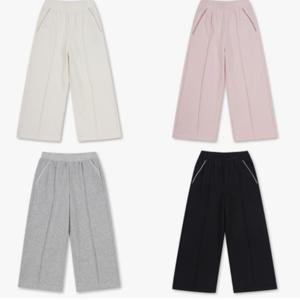 MKE4PT2101 여아 테마윈터캠프 라이트플리스 와이드 스웨트팬츠