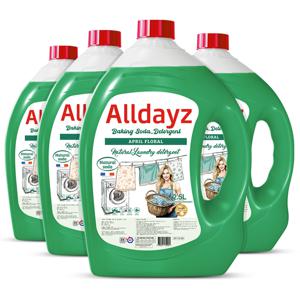 [올데이즈] 대용량 세탁세제 중성 액체세제 플로랄향 2.5L 4개 /세제 실내건조