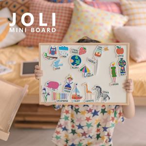 졸리보드(봉봉 한글+숫자) / 가베 자석 칠판 화이트 보드 미니 분필 교구