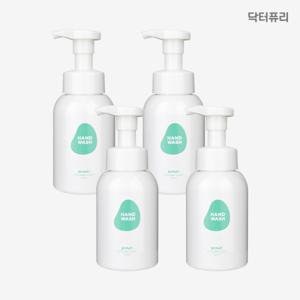 닥터퓨리 핸드워시 300ml x 4개 (+ 리필 250ml 증정) 파우더향 거품형 손세정제