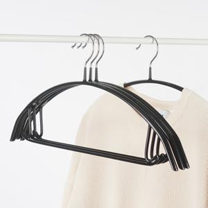 (녹슬지 않음) 30p 논슬립 어깨뿔방지 라운드 니트 옷걸이 고급 / 크롬스틸 튼튼한 철제 옷걸이