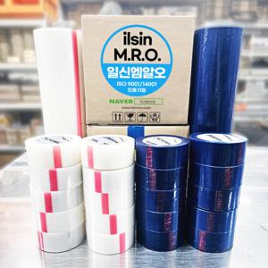 일신엠알오 보호테이프 보호필름 투명 폭 50mm 재단 1박스 20롤  소분박스 출시 길이140M