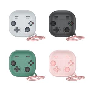 최신 귀여운 갤럭시 버즈 케이스 레트로 게임기 패드 디자인 / 이어폰 버즈 프로 3 2 라이브 FE