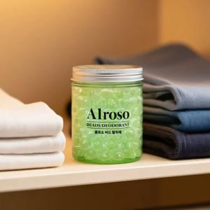 Alroso 올로소 비드 탈취제 비즈 실내방향탈취제 160g 1+1 2개세트