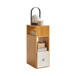 에코소라노 거실 서랍장 사이드 테이블 3단 원목 수납 협탁