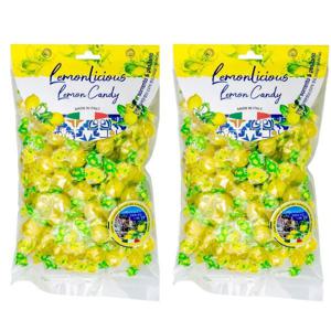 라이킹 레몬리셔스 레몬 캔디 500g 2개(총 1kg) 이탈리아 사탕 입덧 임산부 대용량 간식