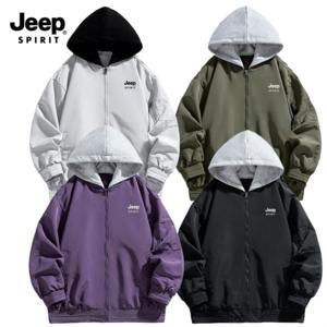 지프 JEEP SPIRIT 후드봄버 항공점퍼 야구점퍼 집업 점퍼 윈드브레이커 자켓 JP9270