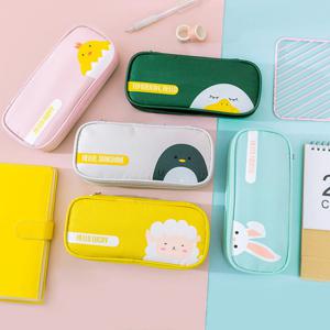 귀여운 캐릭터 필통 연필통 다용도 파우치 초등학생 중학생 고등학생 대학생 옥스퍼드 천