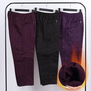 겨울 몸빼바지 기모와이드팬츠 할머니바지 여성방한바지