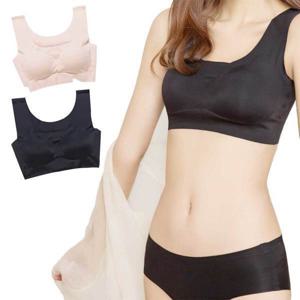 (4개세트)노와이어 심리스 라이트브라탑 초경량 스포츠브라 요가 필라테스 래쉬가드 교복 4개세트 행사중