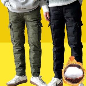 남자 패딩 카고 작업복 방한 방풍 솜 밴딩 바지 근무복 배달 시즌 할인 중