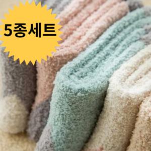 패피랑 무압박 임산부 수면양말 5개 (핑크민트브라운 랜덤발송)