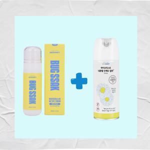 바이오미스트 버그싹 모기기피제 모기퇴치제 + 천연국화꽃 살충제 무향 300ml 천연성분 아기 임산부사용가능