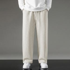 남녀공용 베이직 데일리 웜데이 기모 안감 밴딩 와이드 팬츠 심플 보온 방한 바지 (2장이상추가할인)