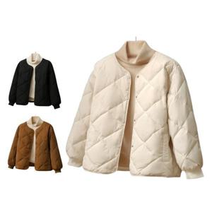 슬기로운 깔깔이 생활 여성 경량 누빔 퀼팅 패딩 실내에서 간편히 외부에서는 아우터 및 이너로