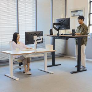 핏쳐 전동식 보쉬 듀얼 모터 커스터마이징 모션 데스크 컴퓨터 책상 2S 1200 B1