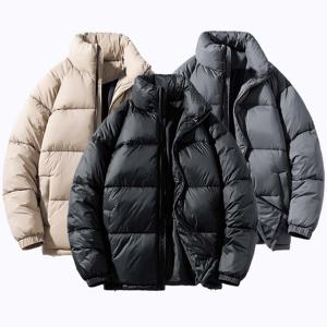 남자 빅사이즈 경량 웰론 숏 패딩 점퍼 작업 잠바