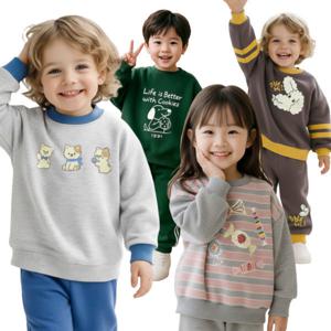 10%+5%) 삼소니 겨울 기모 상하 세트 빅세일 우리아이 어린이집 등원룩 준비완료