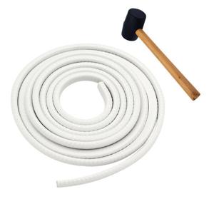 자동차몰딩 엣지 (10M+망치세트) 스탠재질 고무 카풍차단 도어가드 트렁크 본넷