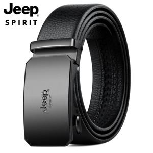 JEEP SPIRIT 남자벨트 자동 버클 가죽 정장 벨트 허리띠OM18CD996BT0518
