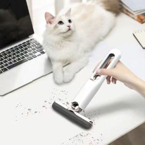 미니밀대걸레 스펀지 스퀴지 물밀대 물걸레 주방 욕실 물기제거 접이식 펄프청소기 다기능  본체1+브러쉬2